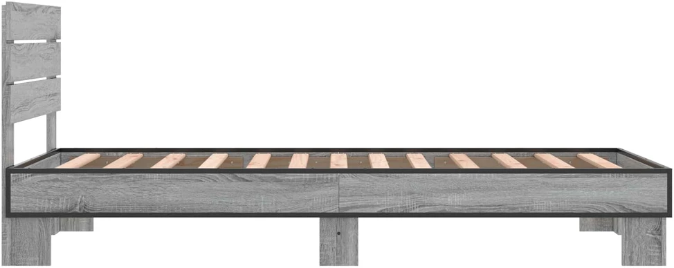 Lova Lovos Rėmas su Galvūgaliu Pilka Sonoma 80 x 200 cm