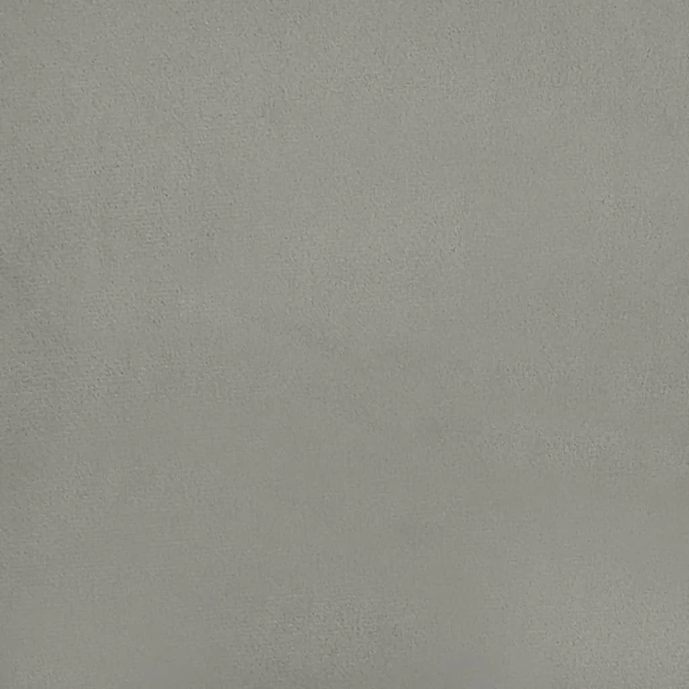 Lovos rėmas su galvūgaliu, šviesiai pilkas, 180x200 cm, aksomas