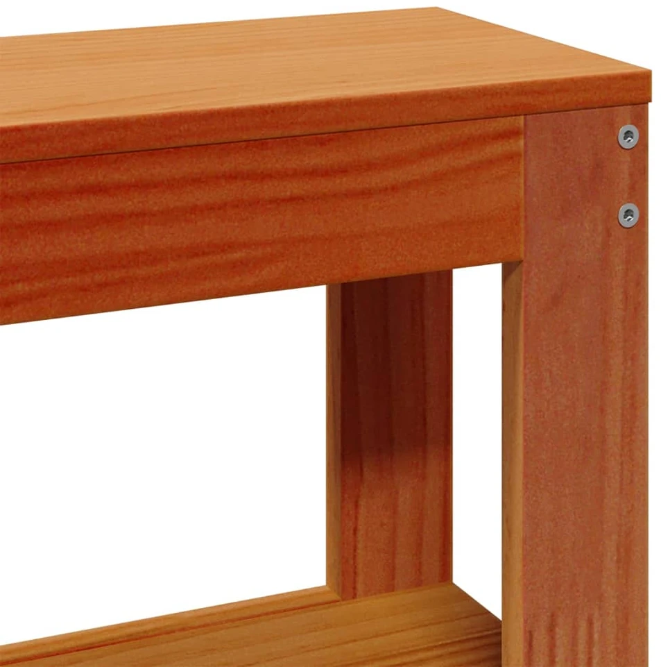 Lovos rėmas su galvūgaliu, vaško rudas, 140x190cm, pušis