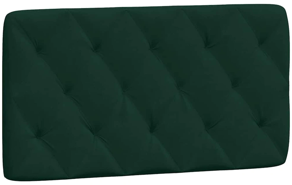 Lovos rėmas su LED, tamsiai žalias, 100x200cm, aksomas