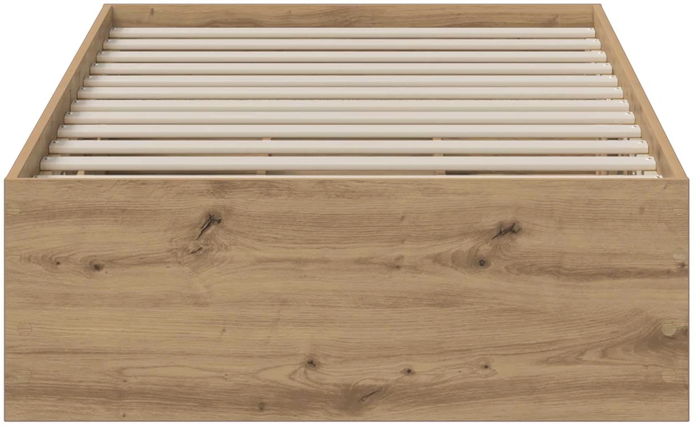 Lova Lovos rėmas su saugojimu Artisano ąžuolo 90 x 200 cm
