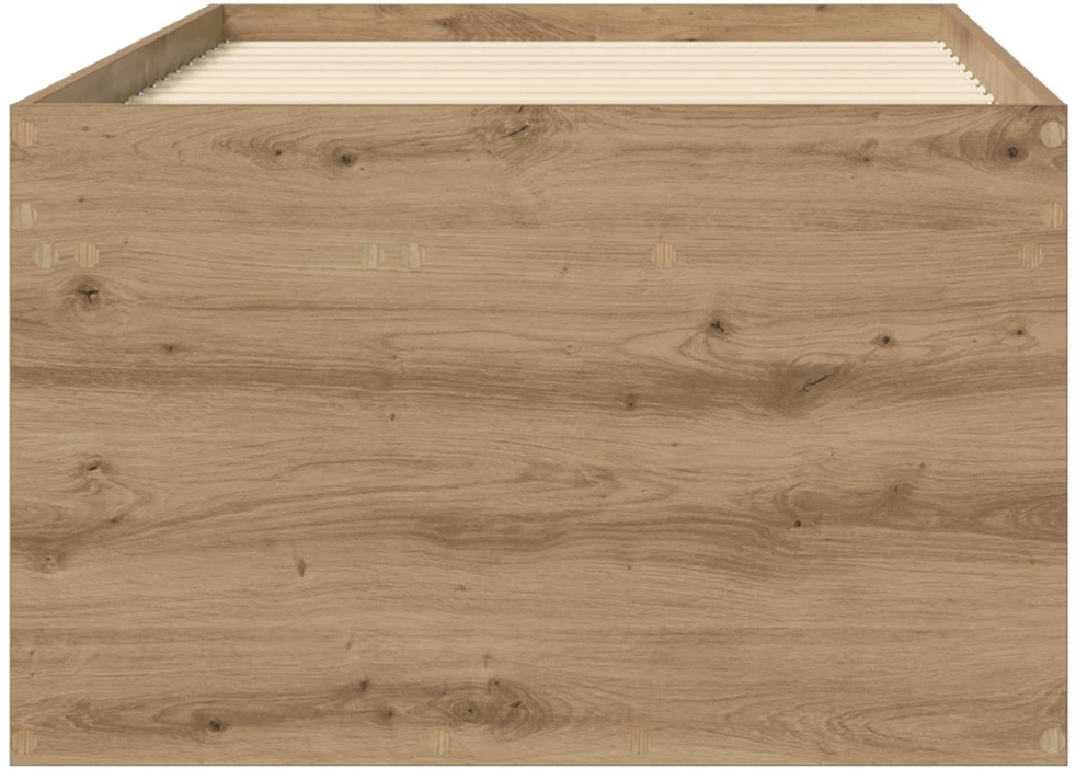 Lova Lovos rėmas su saugojimu su stalčių Artisano ąžuolo 80 x 200 cm