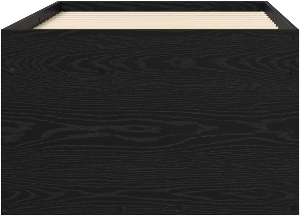 Lova Lovos rėmas su saugojimu su stalčių Juodojo ąžuolo 80 x 200 cm