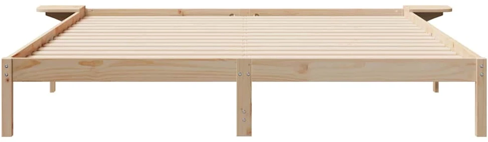 Lova Lovos rėmas su šoninėmis stalelėmis Natūrali 200 x 220 cm