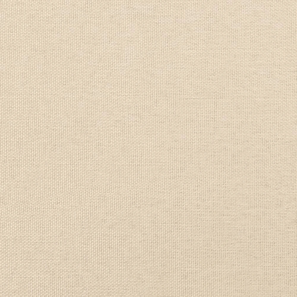 Lovos rėmas be čiužinio, kreminės spalvos, 200x200cm, audinys