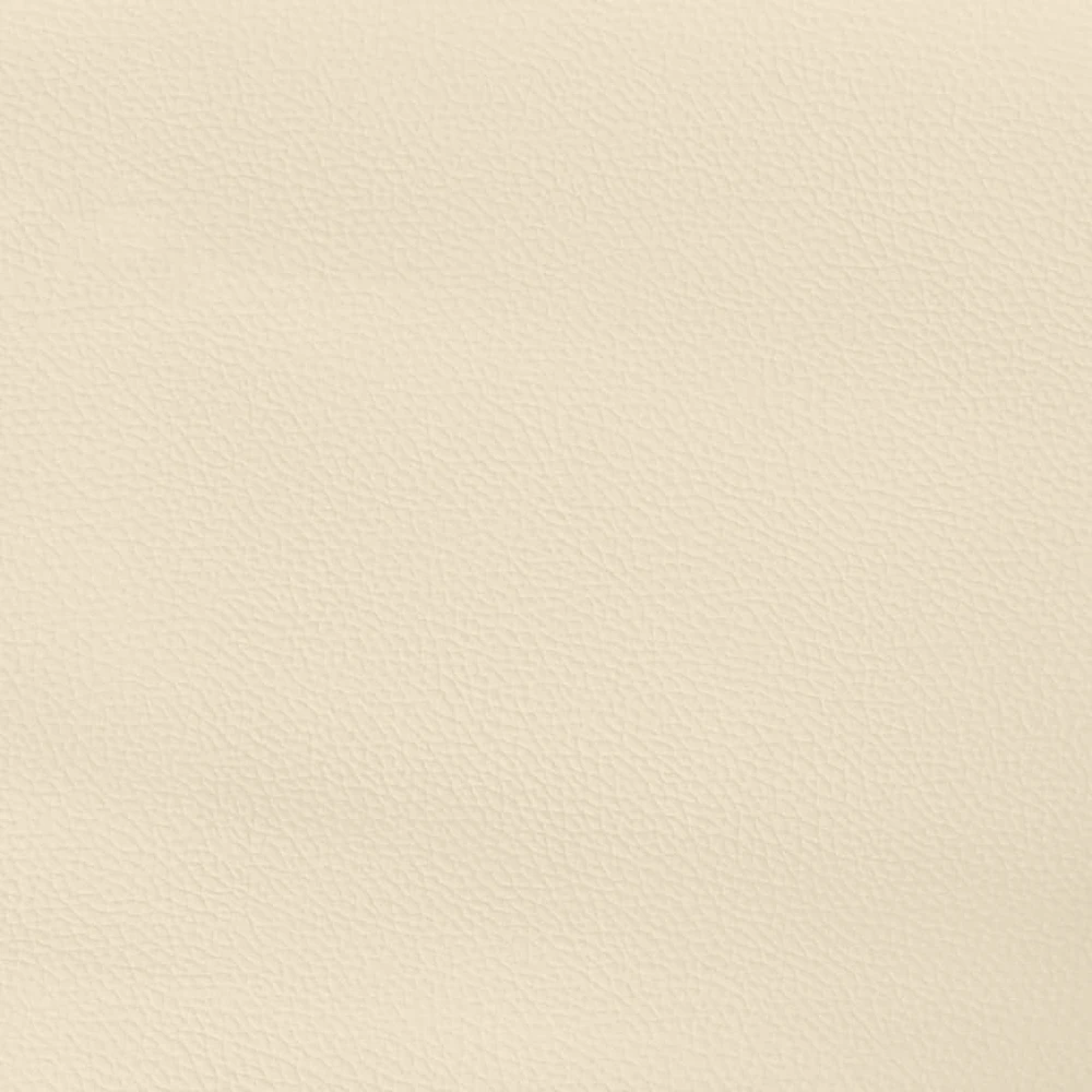 Lovos rėmas, kreminis, 200x200 cm, dirbtinė oda