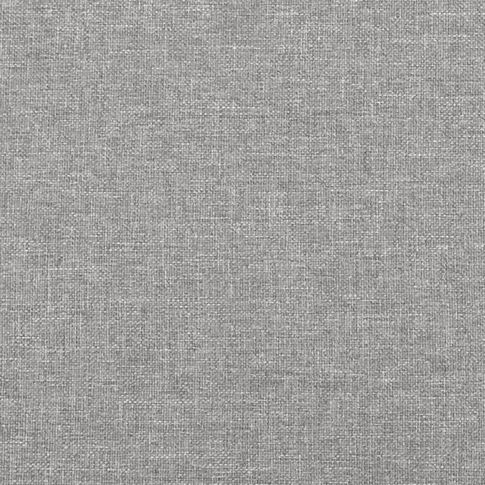 Lovos rėmas be čiužinio, šviesiai pilkas, 200x200cm, audinys
