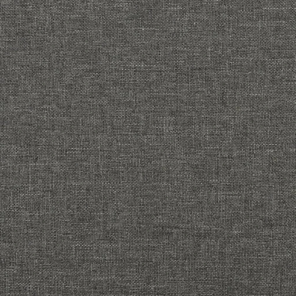 Lovos rėmas be čiužinio, tamsiai pilkas, 200x200cm, audinys