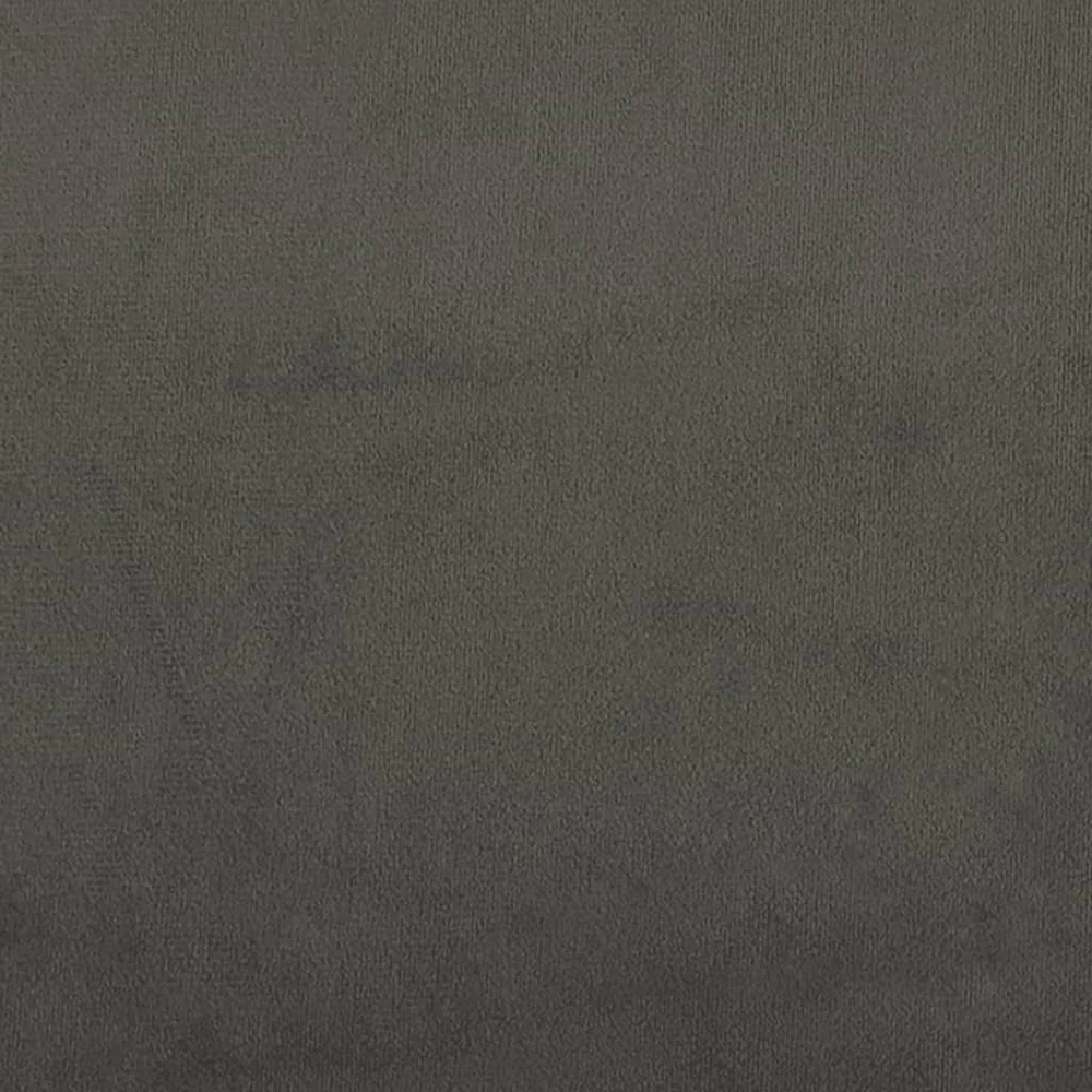 Lovos rėmas be čiužinio, tamsiai pilkas, 140x200cm, aksomas