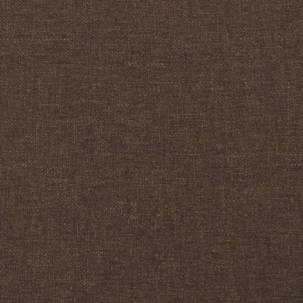 Lovos rėmas be čiužinio, tamsiai rudas, 160x200cm, audinys