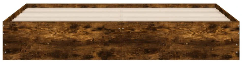 Lovos rėmas su stalčiais, dūminio ąžuolo, 160x200cm, mediena