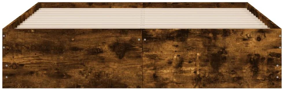 Lovos rėmas su stalčiais, dūminio ąžuolo, 150x200cm, mediena