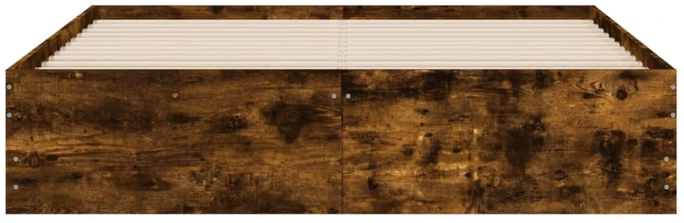 Lovos rėmas su stalčiais, dūminio ąžuolo, 140x200cm, mediena