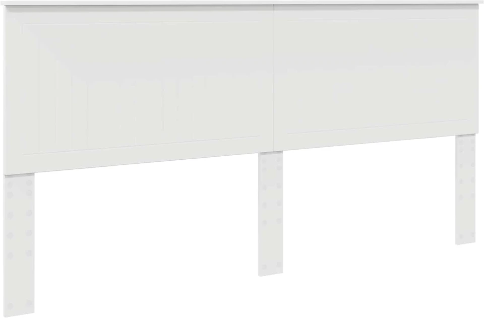 Lovos rėmas su stalčių Balta 200 x 200 cm Inžinerinė mediena