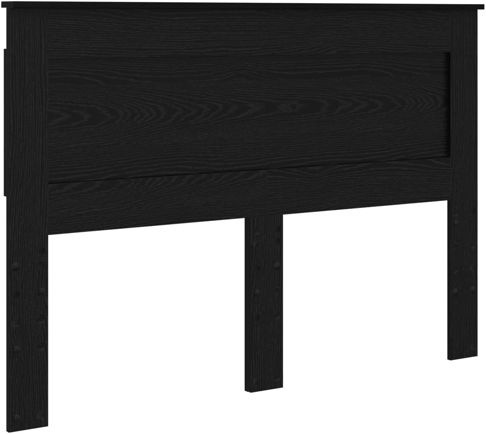 Lovos rėmas su stalčių Juoda 140 x 190 cm Kietos pušies mediena