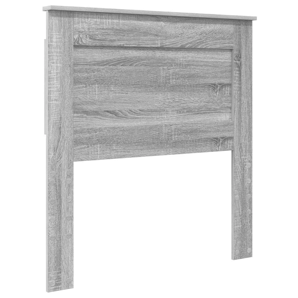 Lova Lovos rėmas su stalčių Pilko Sonamos ir sidabro 75 x 190 cm