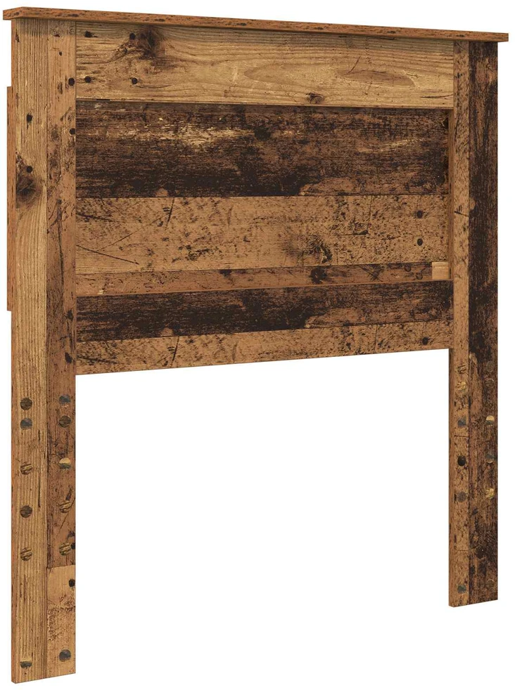 Lova Lovos rėmas su stalčių Senas medis 90 x 190 cm Apdirbta mediena