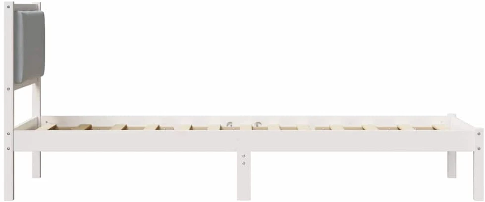Lova Lovos rėmas Šviesiai pilka 80 x 200 cm Kietos pušies mediena