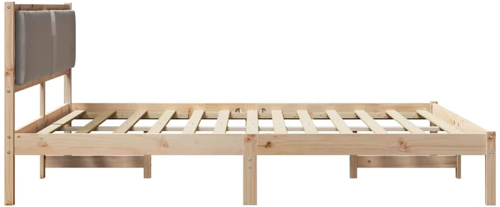 Lovos rėmas Tortora 180 x 200 cm Kietos pušies mediena