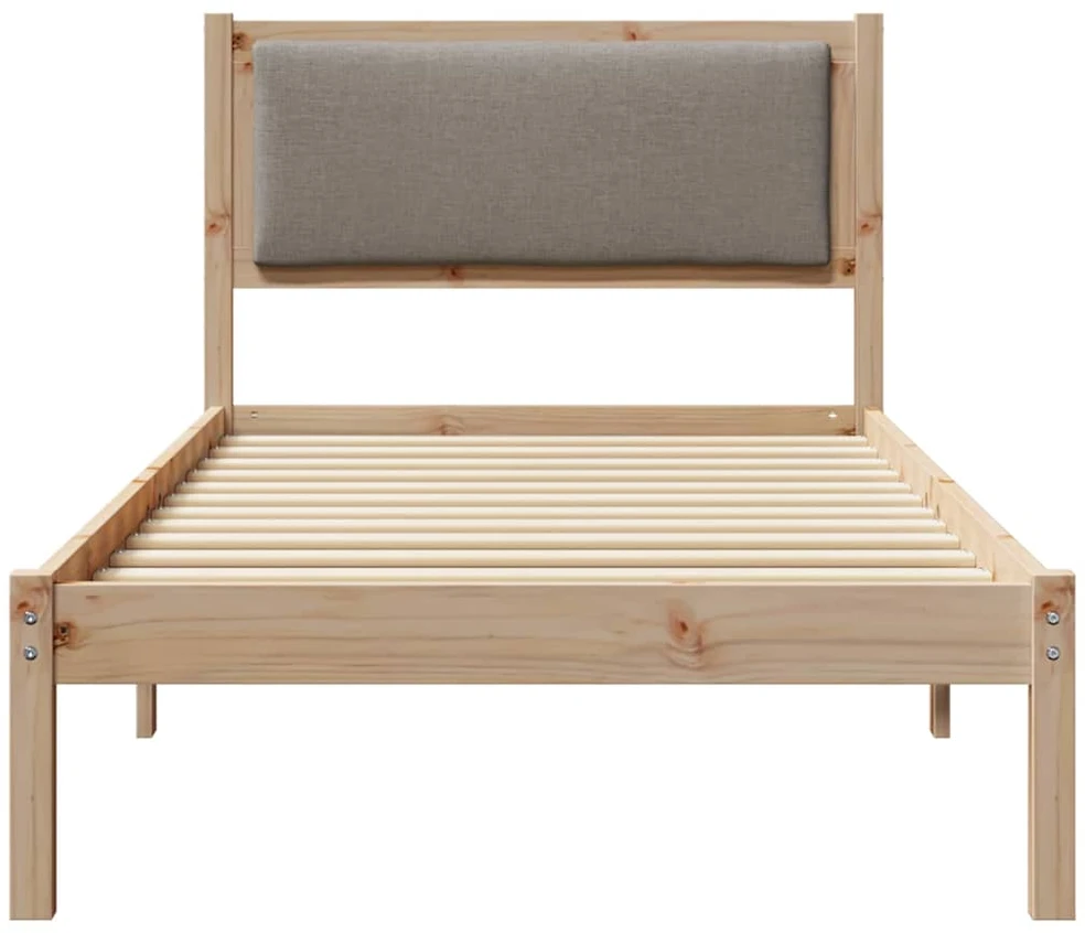 Lova Lovos rėmas Tortora 90 x 200 cm Kietos pušies mediena