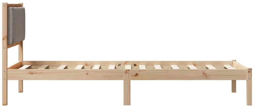 Lova Lovos rėmas Tortora 90 x 200 cm Kietos pušies mediena