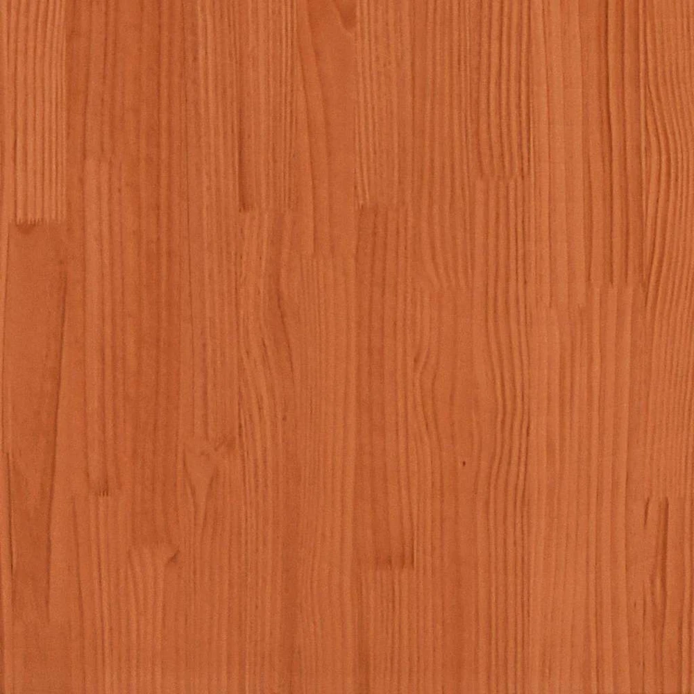 Lovos rėmas Vaško ruda 180 x 200 cm Kietos pušies mediena