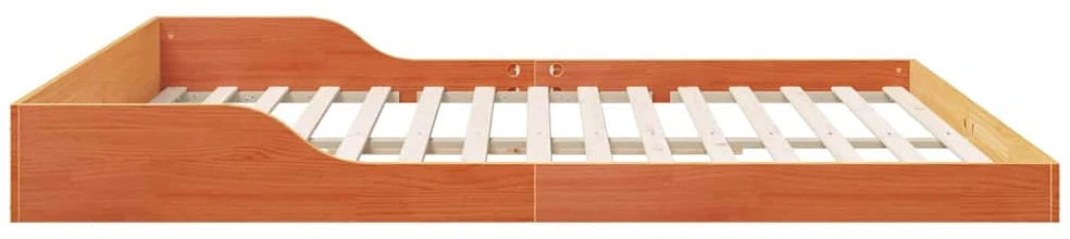 Lova Lovos rėmas Vaško ruda 200 x 210 cm Kietos pušies mediena