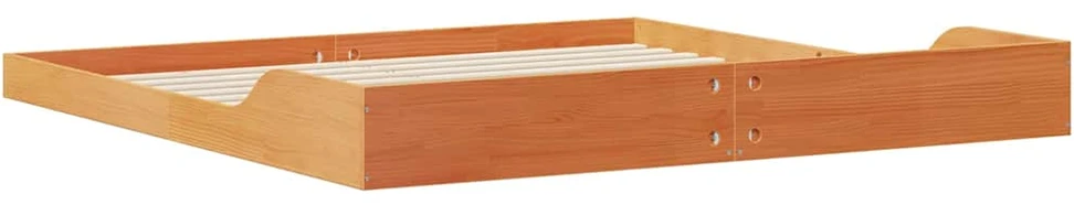 Lova Lovos rėmas Vaško ruda 200 x 210 cm Kietos pušies mediena