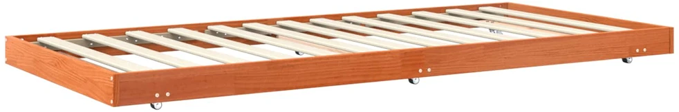 Lova Lovos rėmas Vaško ruda 80 x 200 cm Kietos pušies mediena