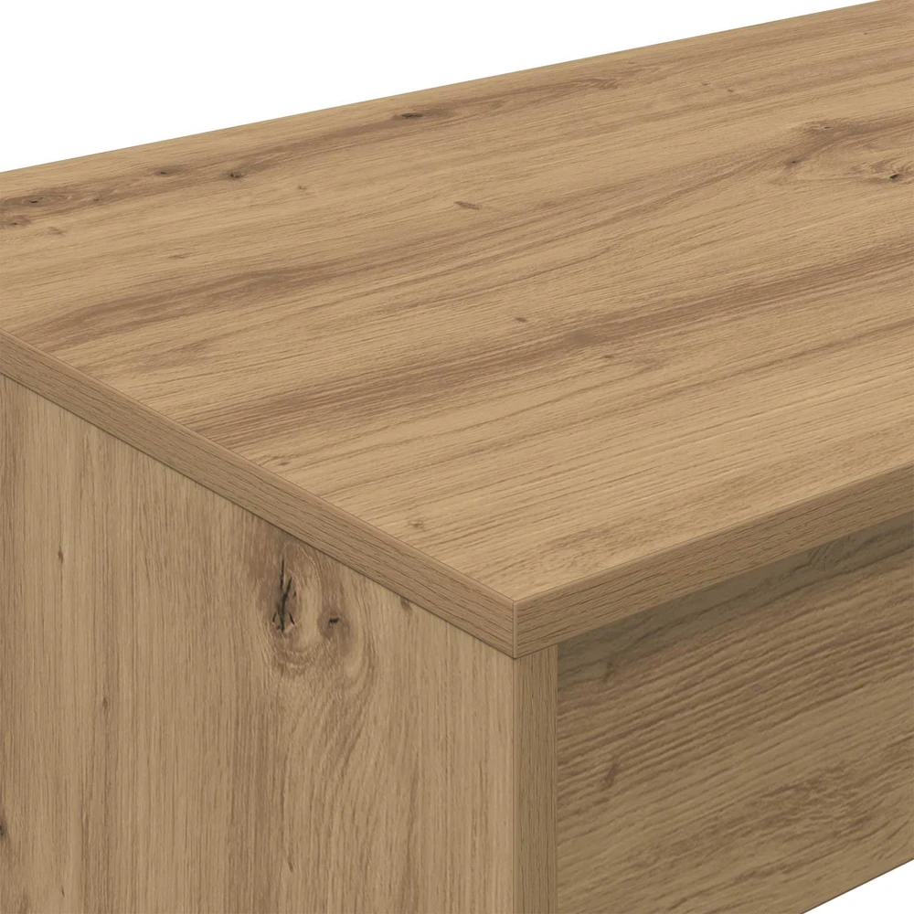 Lova Lovos stalas Artisano ąžuolo Apdirbta mediena 100 x 45 x 75 cm