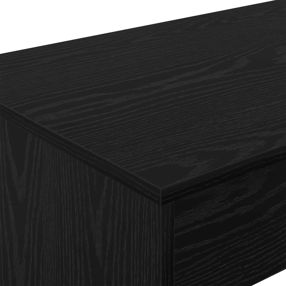 Lova Lovos stalas Juodojo ąžuolo Apdirbta mediena 100 x 45 x 75 cm