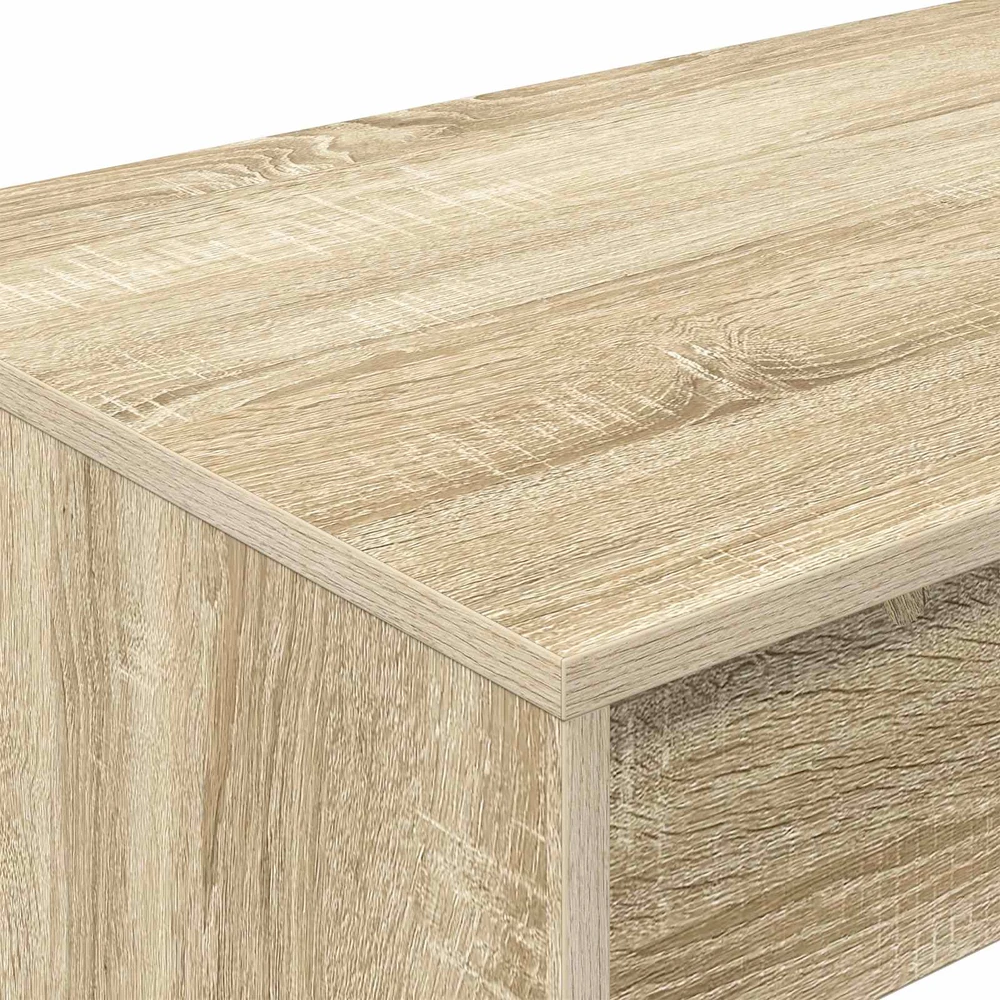 Lova Lovos stalas Sonoma ąžuolas Apdirbta mediena 100 x 45 x 75 cm