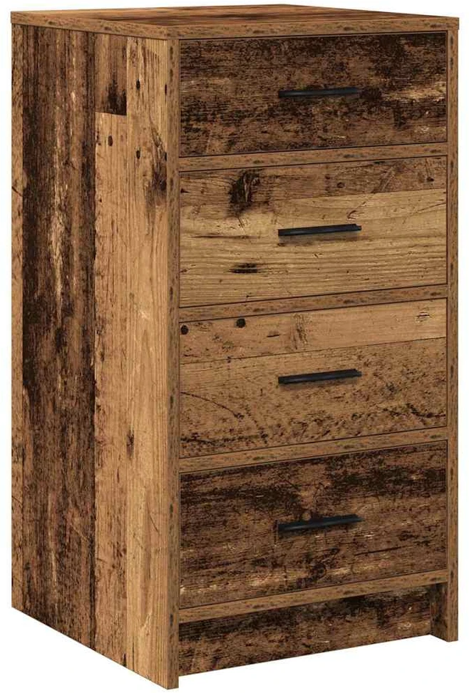 Makiažo stalas 3 vnt. Ruda 40 x 41 x 135 cm Apdirbta mediena