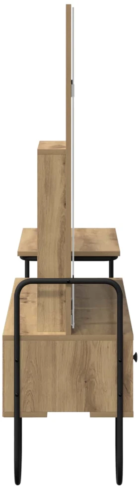 Makiažo stalas Artisano ąžuolo 100 x 36,5 x 136 cm