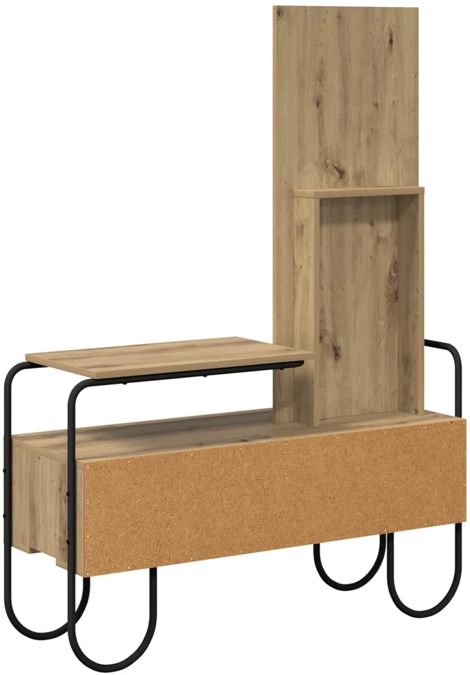 Makiažo stalas Artisano ąžuolo 100 x 36,5 x 136 cm