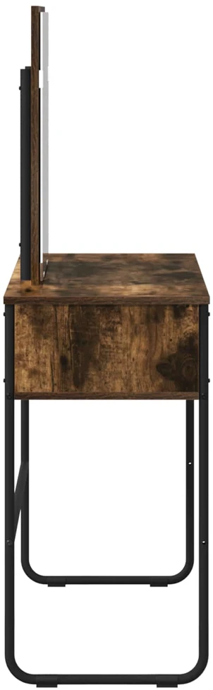 Makiažo stalas Dūminio ąžuolo 81 x 40 x 131 cm Apdirbta mediena