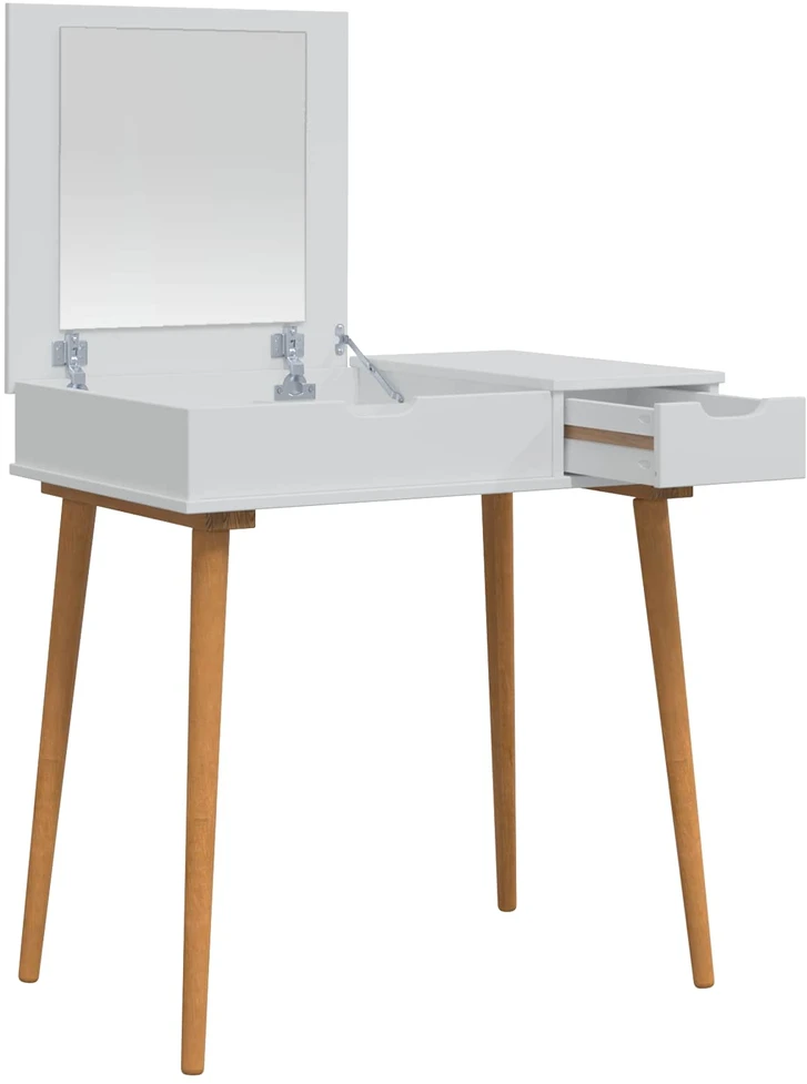 Makiažo stalas FAUSKE Balta 76 x 50 x 78 cm