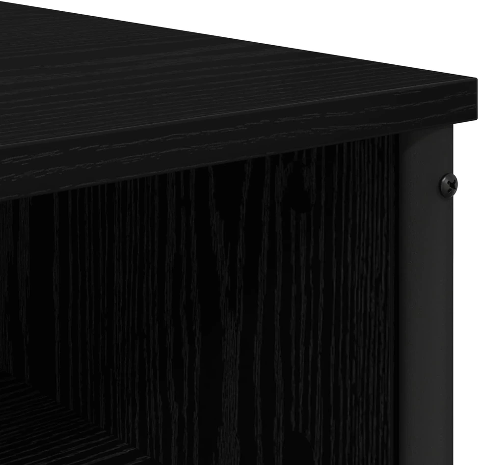 Makiažo stalas Juodojo ąžuolo 81 x 40 x 131 cm Apdirbta mediena