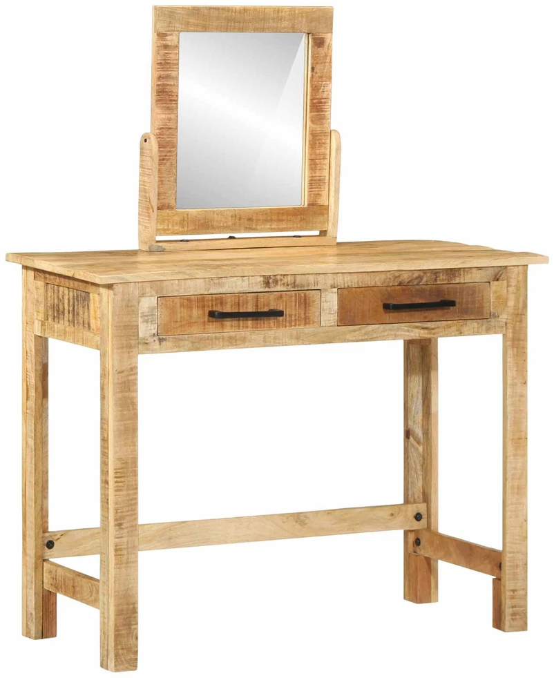 Makiažo stalas Ruda 100 x 40 x 120 cm Kietas mango medis