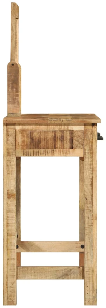 Makiažo stalas Ruda 100 x 40 x 120 cm Kietas mango medis