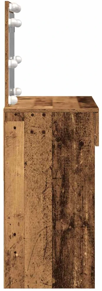 Makiažo stalas Senas medis 100 x 40 x 120 cm Apdirbta mediena