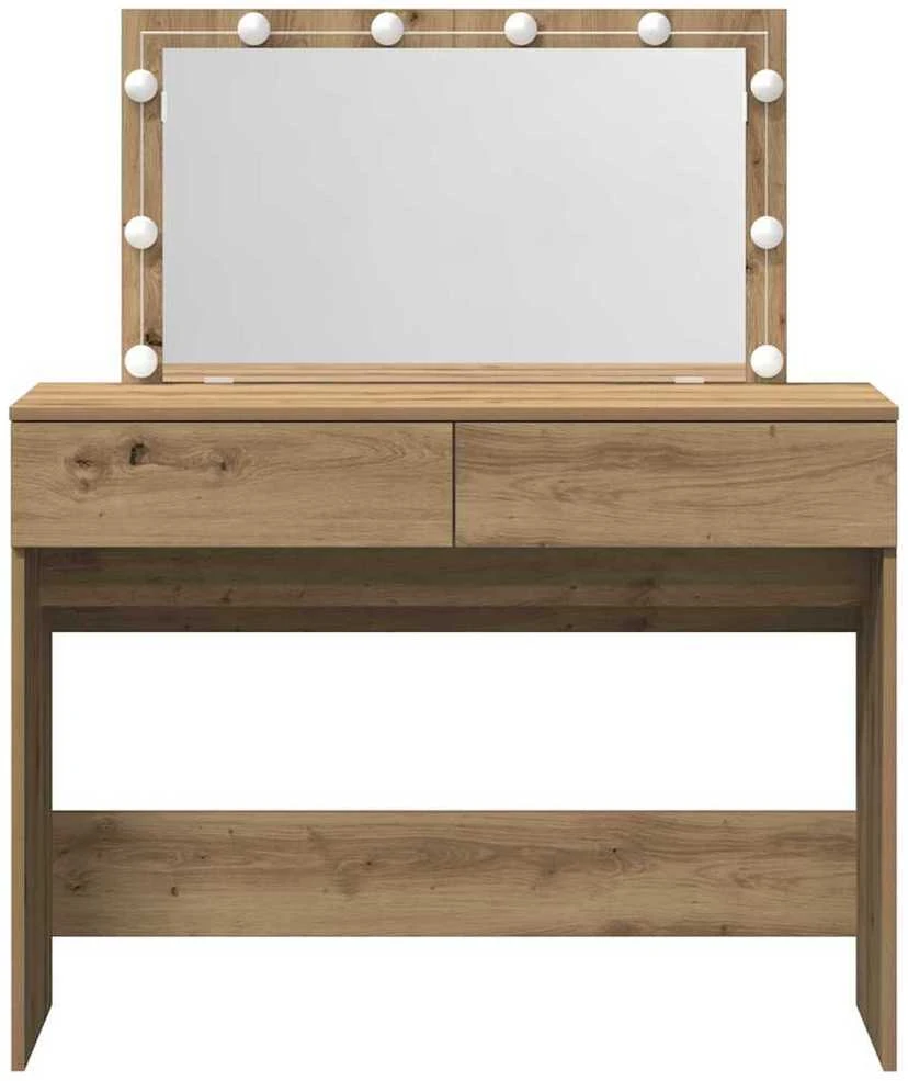 Makiažo stalas Amatininkų ąžuolas 100 x 40 x 120 cm