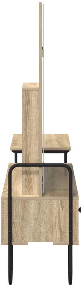 Makiažo stalas su stalčių Sonoma ąžuolas 100 x 36,5 x 136 cm