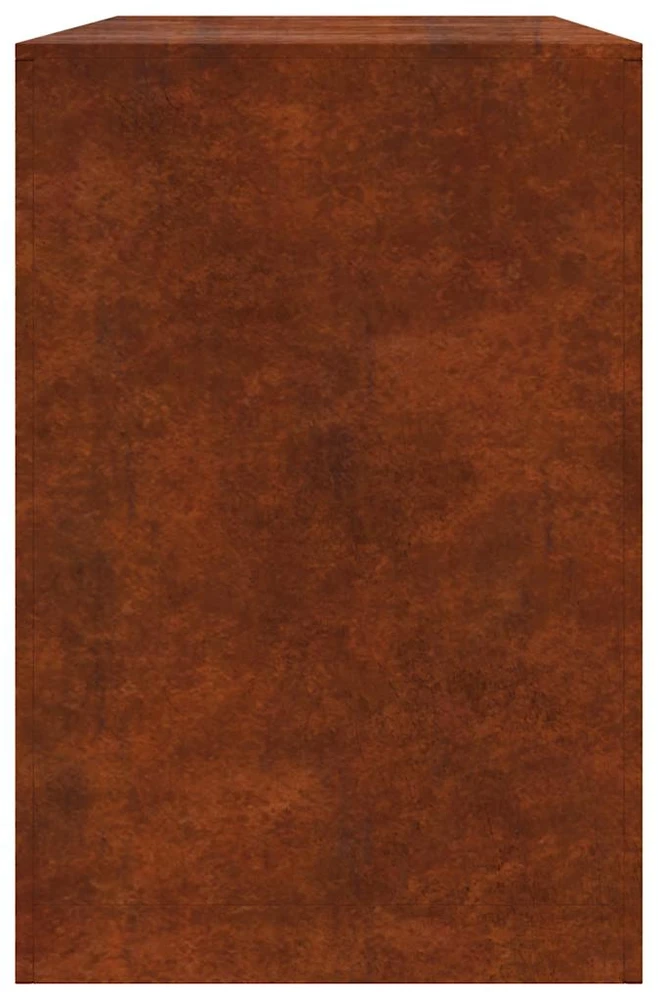 malkinė lentyna 100x40x60 cm oro sąlygoms atsparus plienas