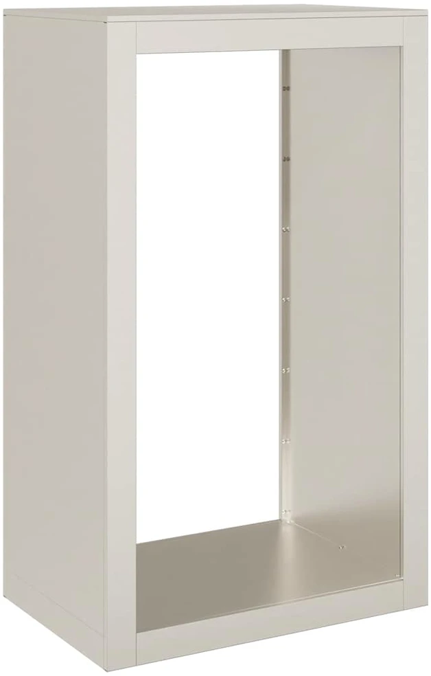 malkinė lentyna 60x40x100 cm oro sąlygoms atsparus plienas