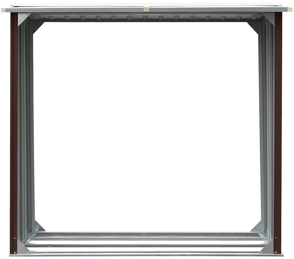 Malkinė, rudos spalvos, 172x91x154cm, galvanizuotas plienas