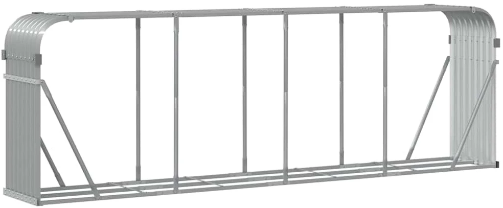 Malkų stovas, pilkas, 300x45x100cm, galvanizuotas plienas