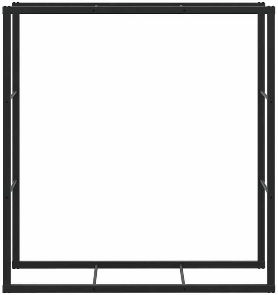 Malkų lentyna Juoda 110x30x116 cm Plienas