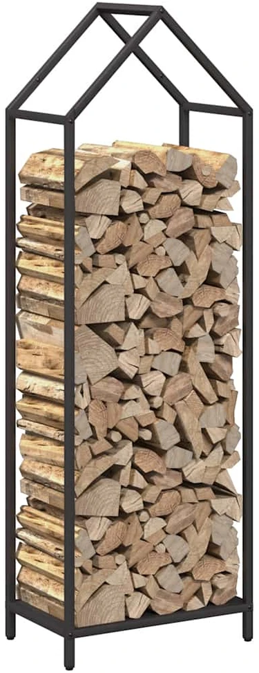 Malkų lentyna Juoda 40x25x120 cm Šaltai valcuotas plienas