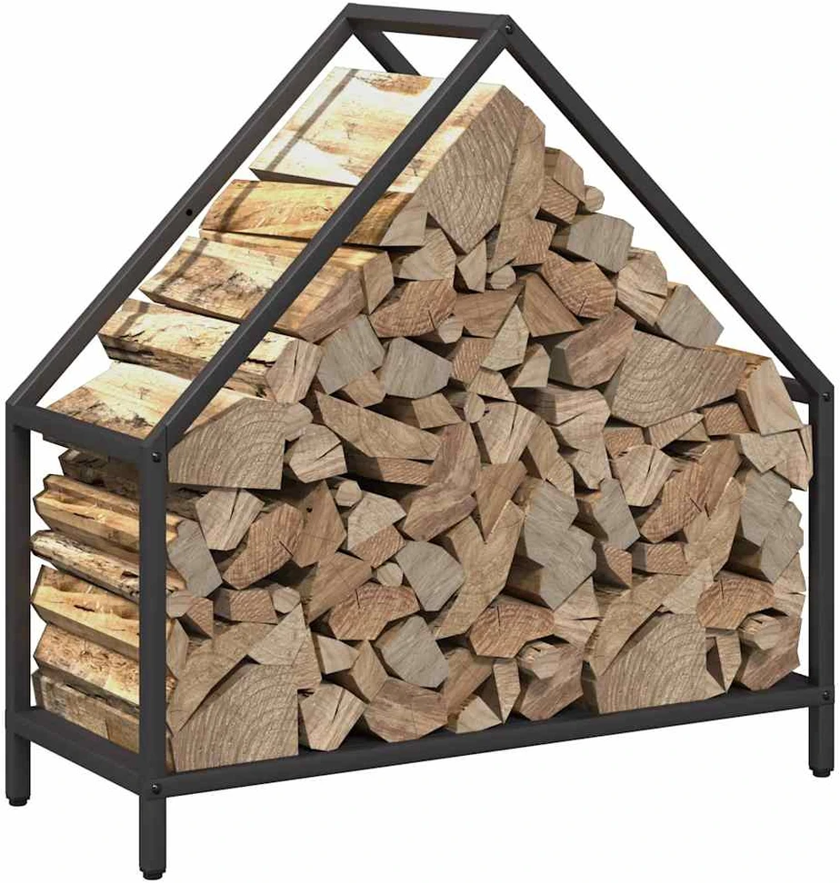 Malkų lentyna Juoda 60x25x60 cm Šaltai valcuotas plienas